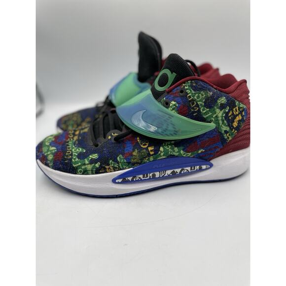 Nike KD NRG Ron English 11 2 Ky-D Mens Size 11 Blue Basketball Shoes Sneakers - Picture 2 of 11